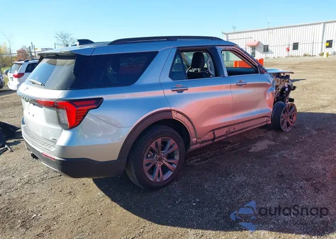 2025 Ford Explorer Active from USA, damaged, VIN 1FMUK8DH0SGA44483